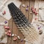 24' Curly Dreadlocks Synthetic Boho Braids Dreadlock Extensions（SE Dreads）