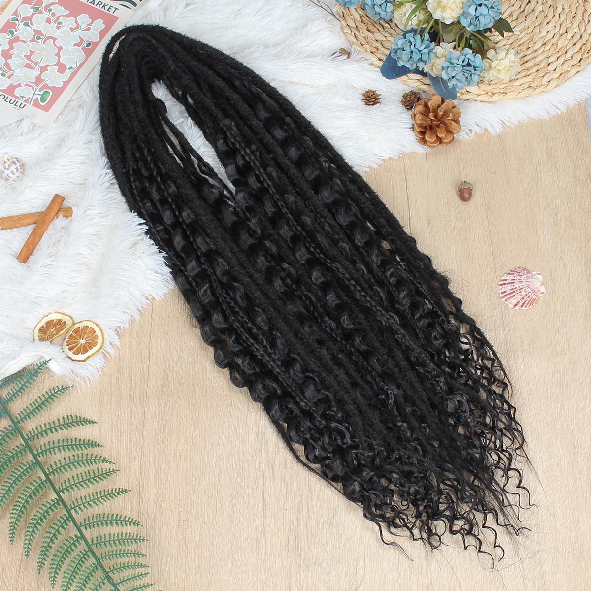 3 In 1 Mixed Dreadlock Extensions Sets