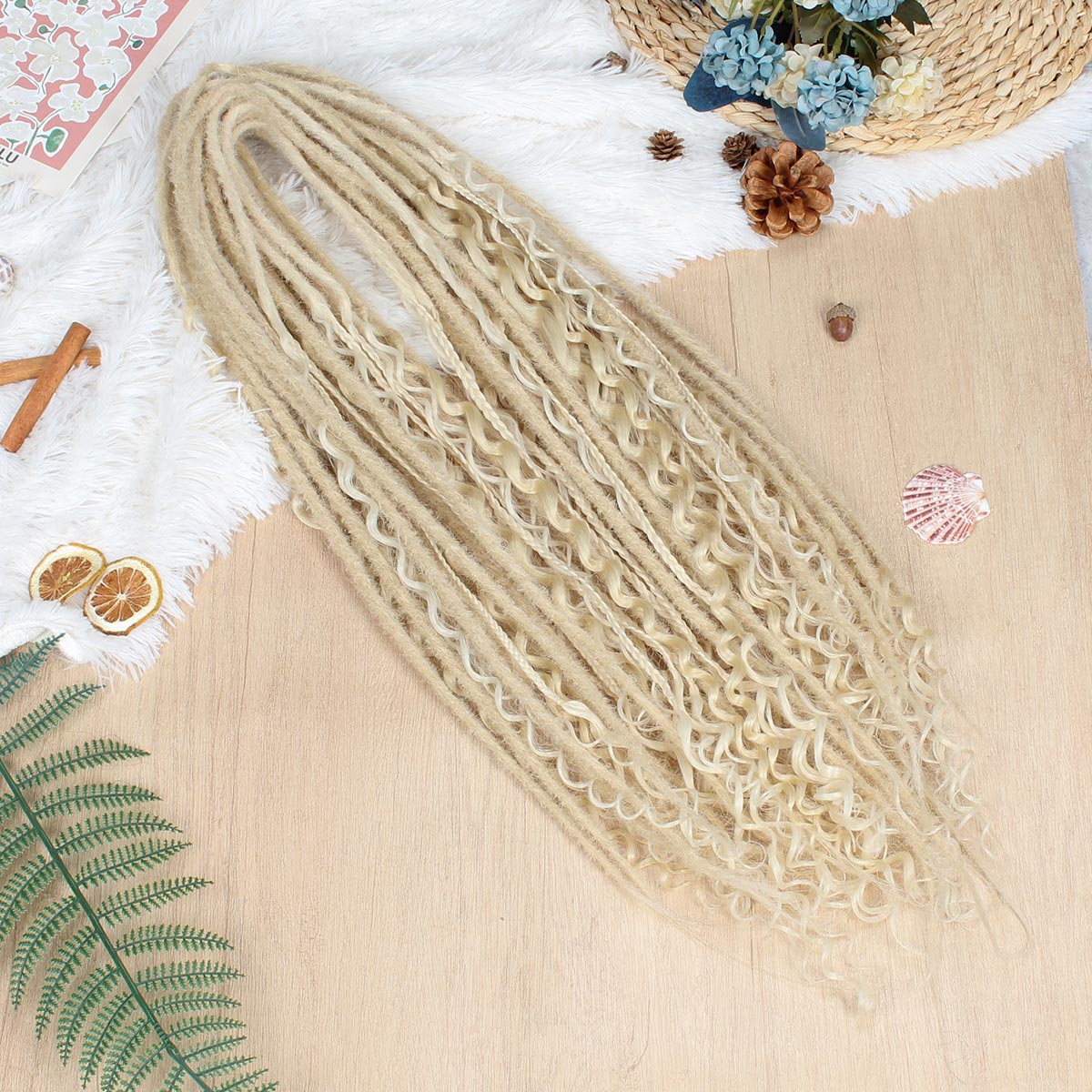 3 In 1 Mixed Dreadlock Extensions Sets