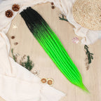24" 36" SE Thin 0.6cm Synthetic Dreadlock Extensions Handmade Fake Dreads