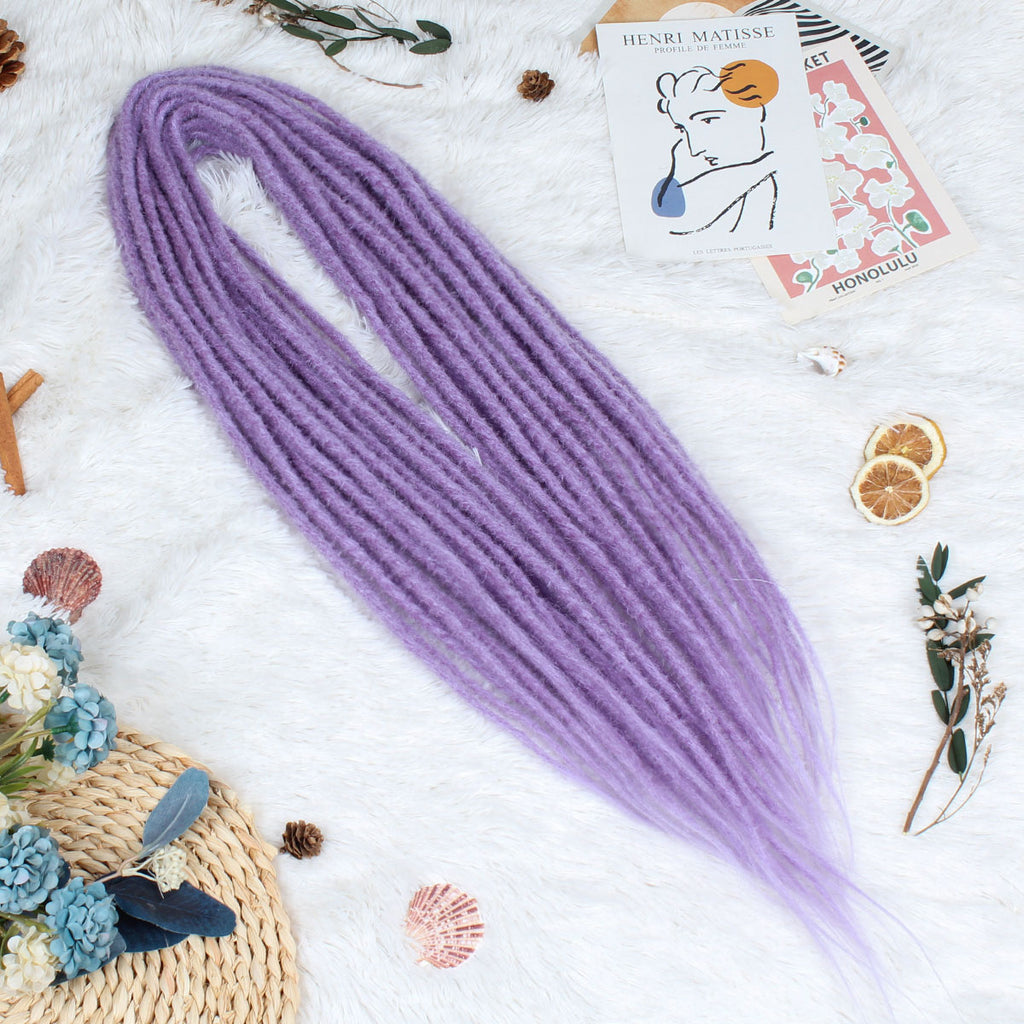 18" 24"Double Ended Dreadlock Extensions for Girls