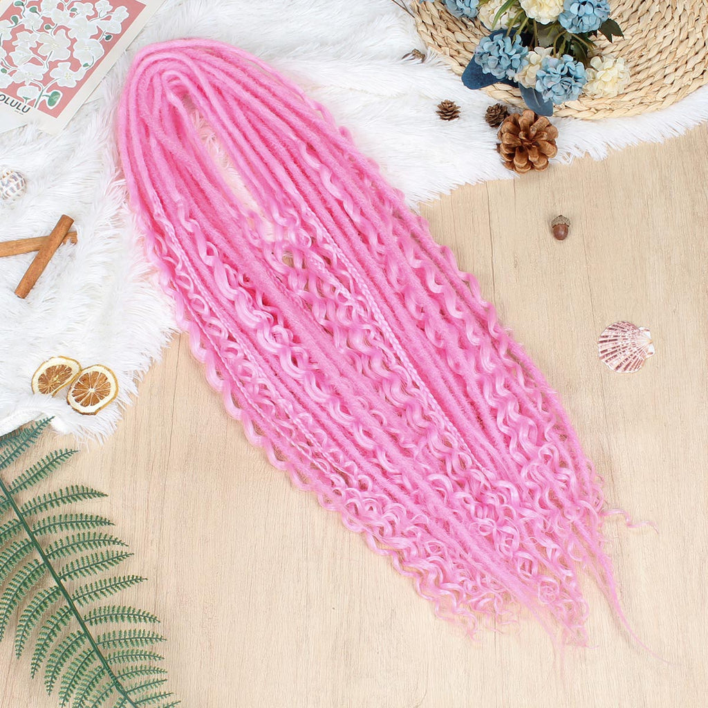 3 In 1 Mixed Dreadlock Extensions Sets