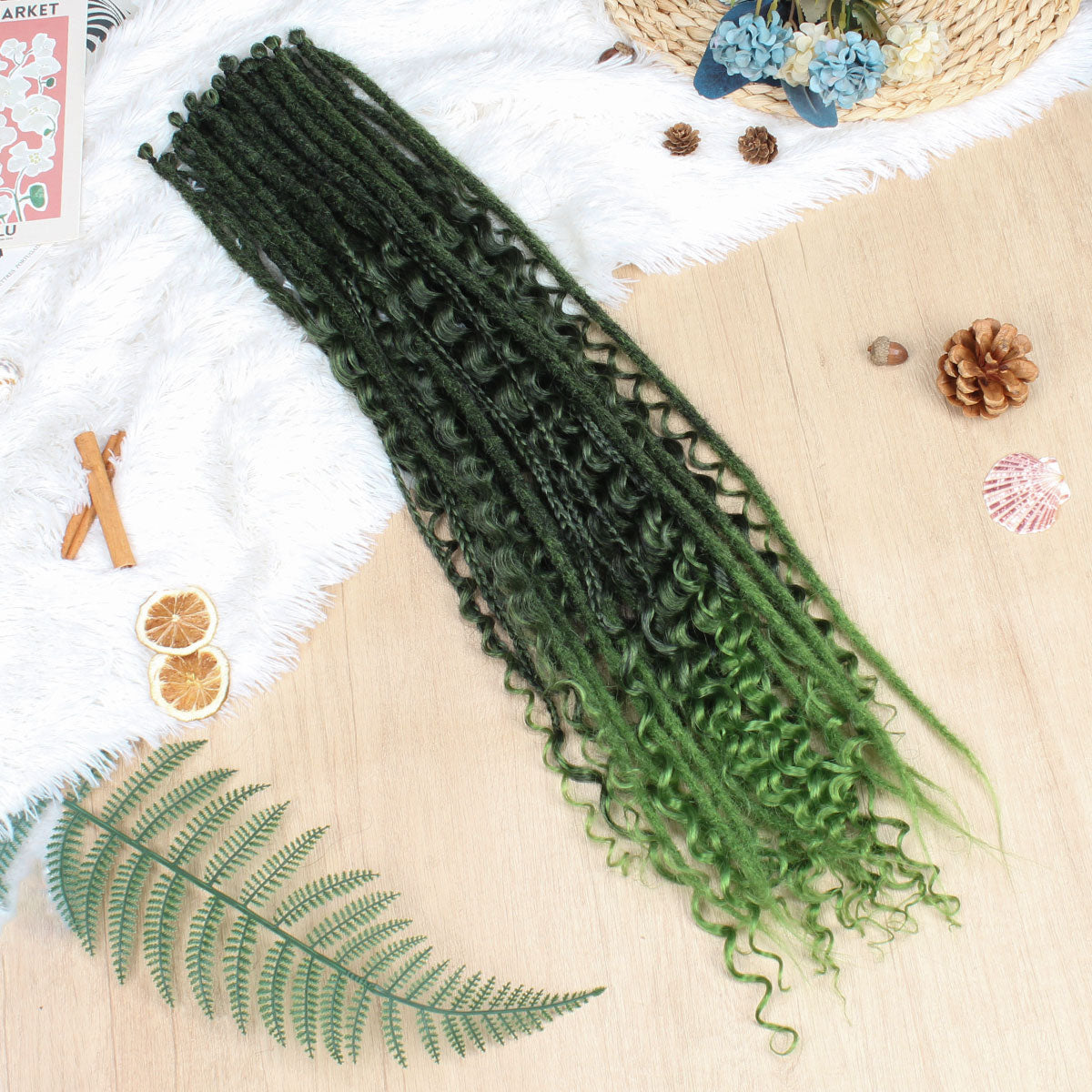 3 In 1 Mixed Dreadlock Extensions Sets