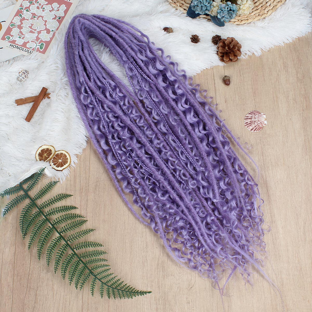 3 In 1 Mixed Dreadlock Extensions Sets（DE Dreads）