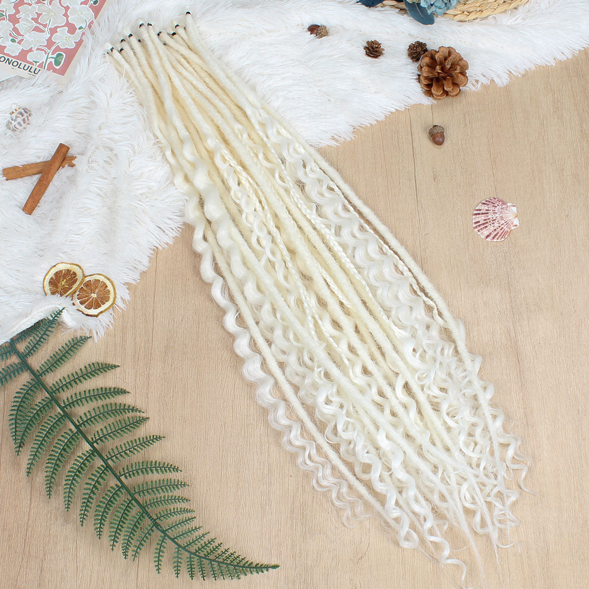 3 In 1 Mixed Dreadlock Extensions Sets