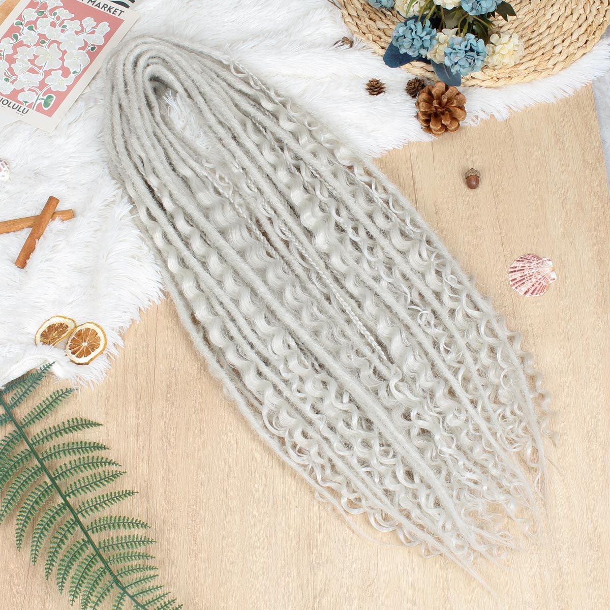 3 In 1 Mixed Dreadlock Extensions Sets
