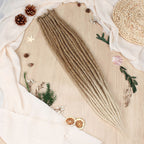 24" 36" SE Thin 0.6cm Synthetic Dreadlock Extensions Handmade Fake Dreads