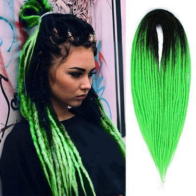 18" 24"Double Ended Dreadlock Extensions for Girls