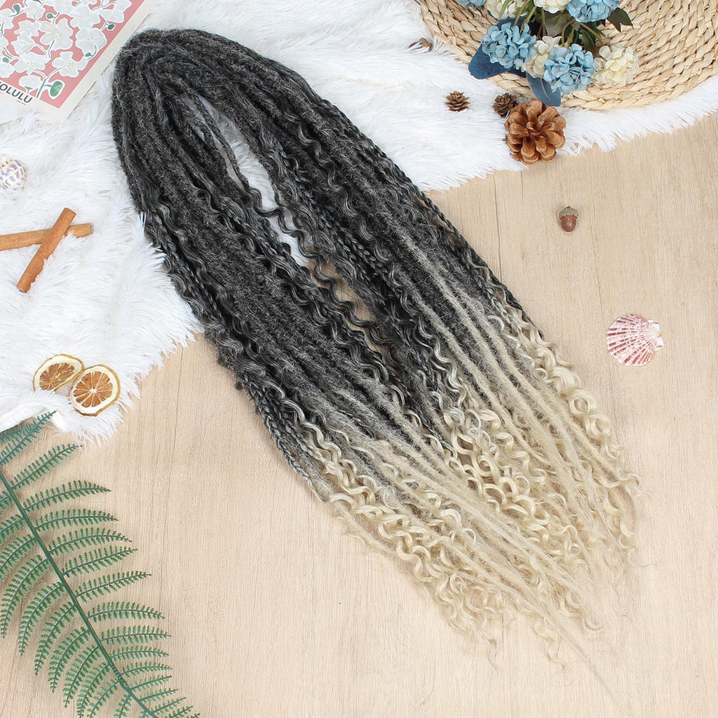 3 In 1 Mixed Dreadlock Extensions Sets