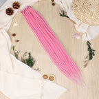 24" 36" SE Thin 0.6cm Synthetic Dreadlock Extensions Handmade Fake Dreads