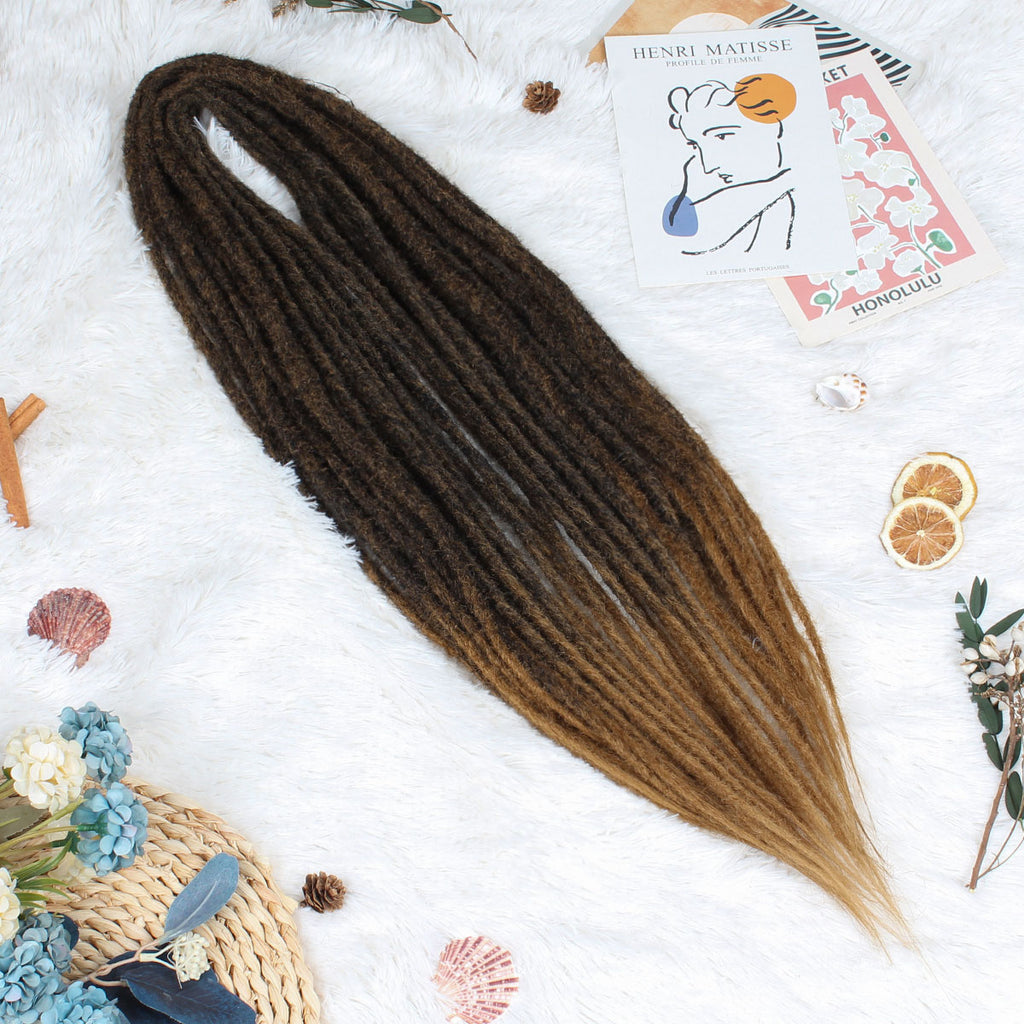 18" 24"Double Ended Dreadlock Extensions for Girls