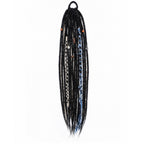24" Boho Dreadlock Ponytail Extension on Elastic Hair Tie