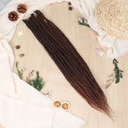 24" 36" SE Thin 0.6cm Synthetic Dreadlock Extensions Handmade Fake Dreads