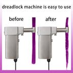 Dreadlock Maker Machine For Locs, Electric Instant Loc Machine (0.55in Tube Head)