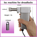 Dreadlock Maker Machine For Locs, Electric Instant Loc Machine (0.55in Tube Head)