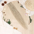 24" 36" SE Thin 0.6cm Synthetic Dreadlock Extensions Handmade Fake Dreads