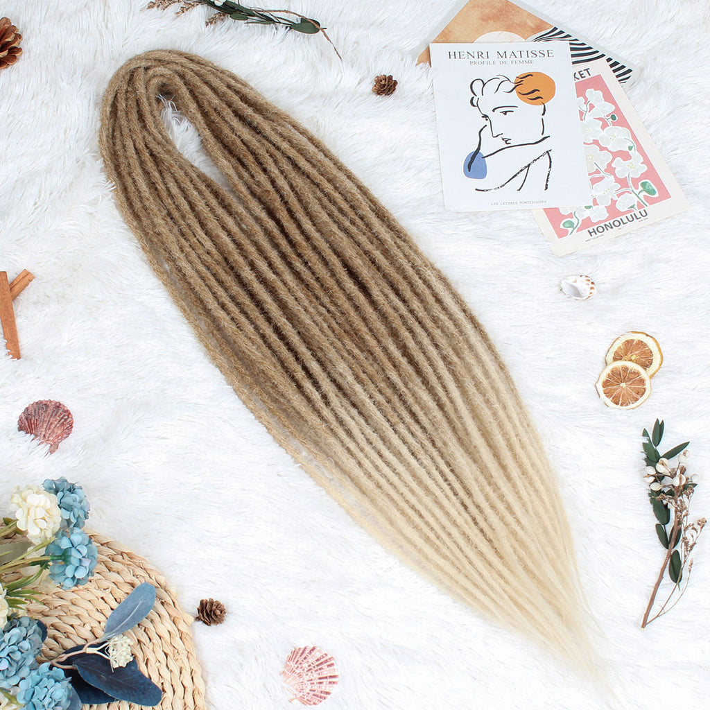 18" 24"Double Ended Dreadlock Extensions for Girls