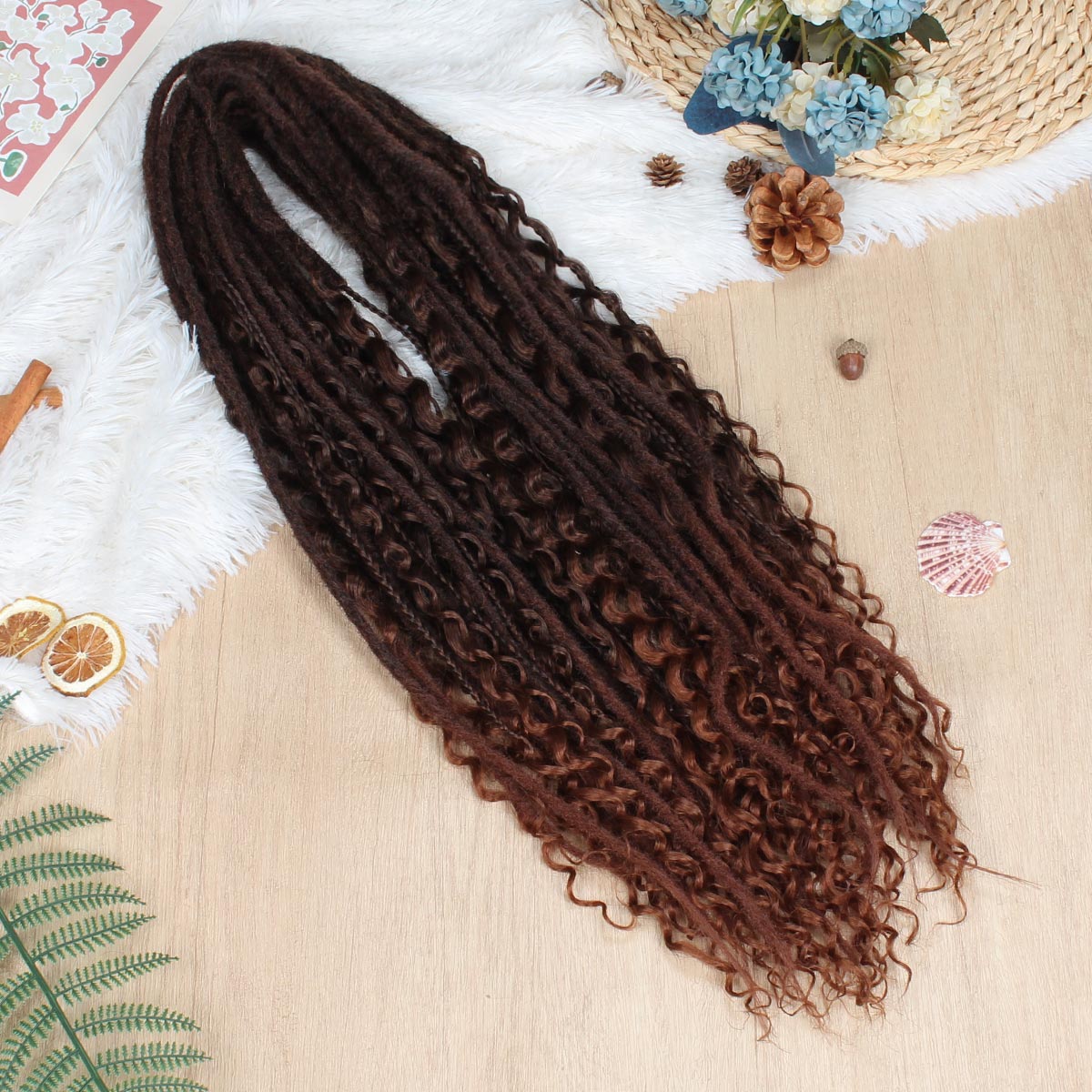 3 In 1 Mixed Dreadlock Extensions Sets