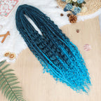 3 In 1 Mixed Dreadlock Extensions Sets