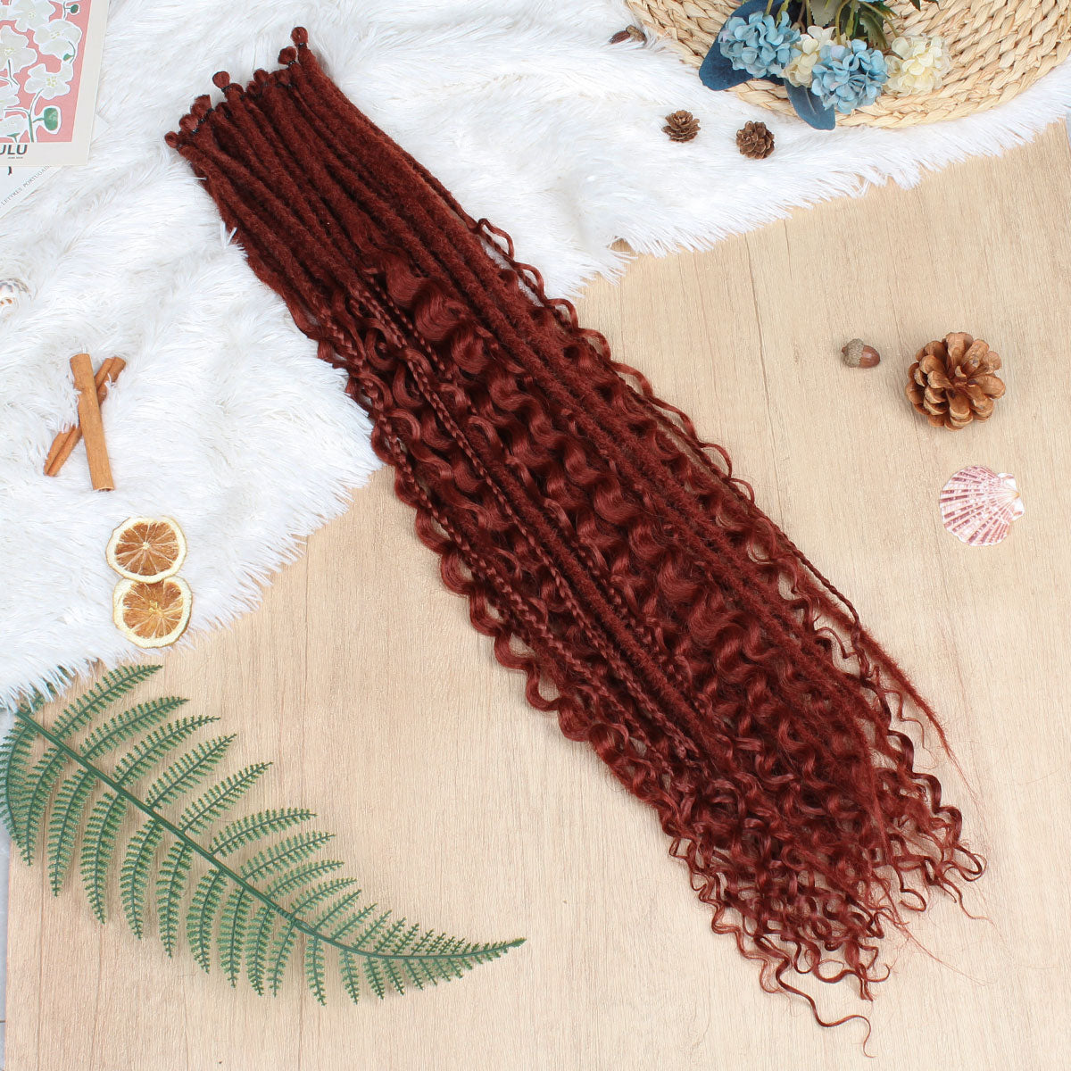 3 In 1 Mixed Dreadlock Extensions Sets
