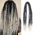 24' Curly Dreadlocks Synthetic Boho Braids Dreadlock Extensions