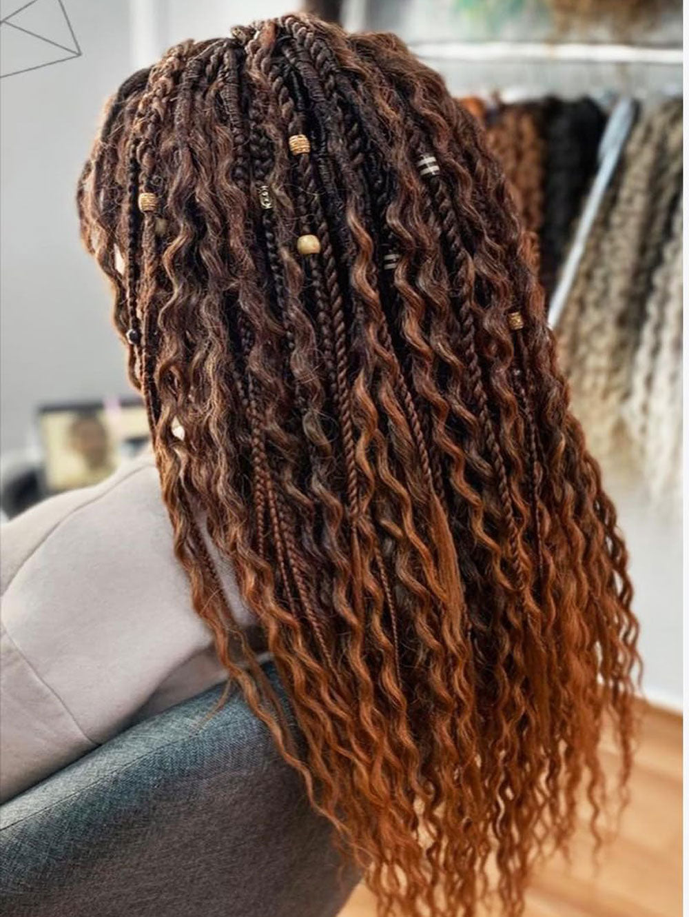 3 In 1 Mixed Dreadlock Extensions Sets