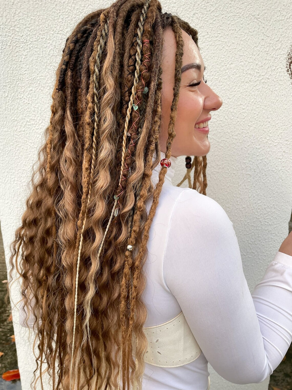 3 In 1 Mixed Dreadlock Extensions Sets