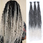 24' Curly Dreadlocks Synthetic Boho Braids Dreadlock Extensions