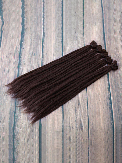 Wholesale- 24" Thick 1cm Synthetic Dreadlock Extensions