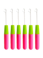 2pcs pink crochet hook