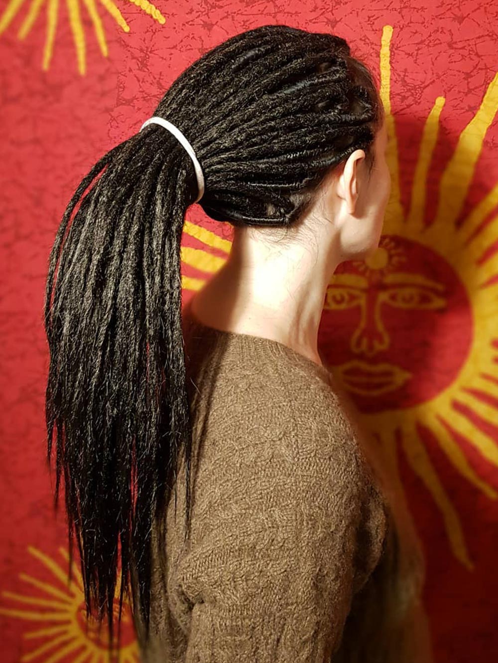 18" 24"Double Ended Dreadlock Extensions for Girls