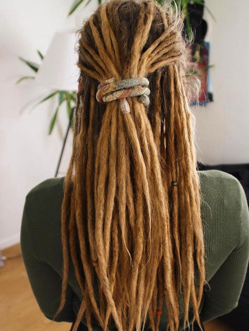18" Double Ended Dreadlock Extensions for Girls