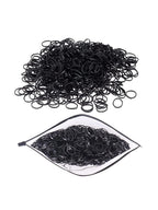 Black tiny rubber bands