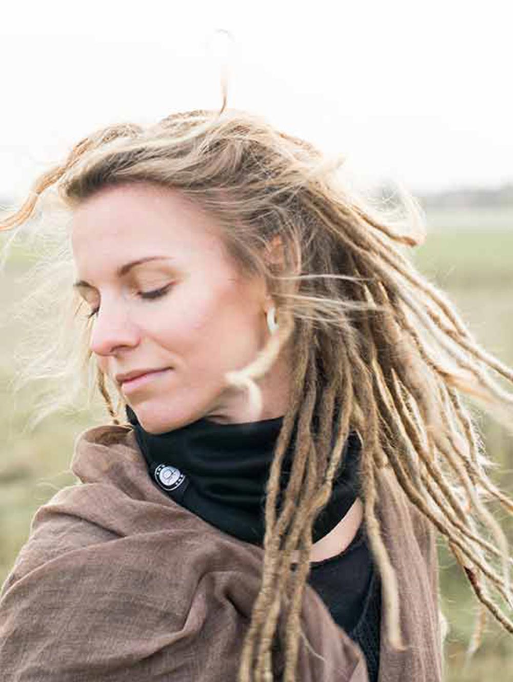 Golden Blonde 1cm Dreadlocks Extensions of Synthetic Hair Hip Hop Styl ...