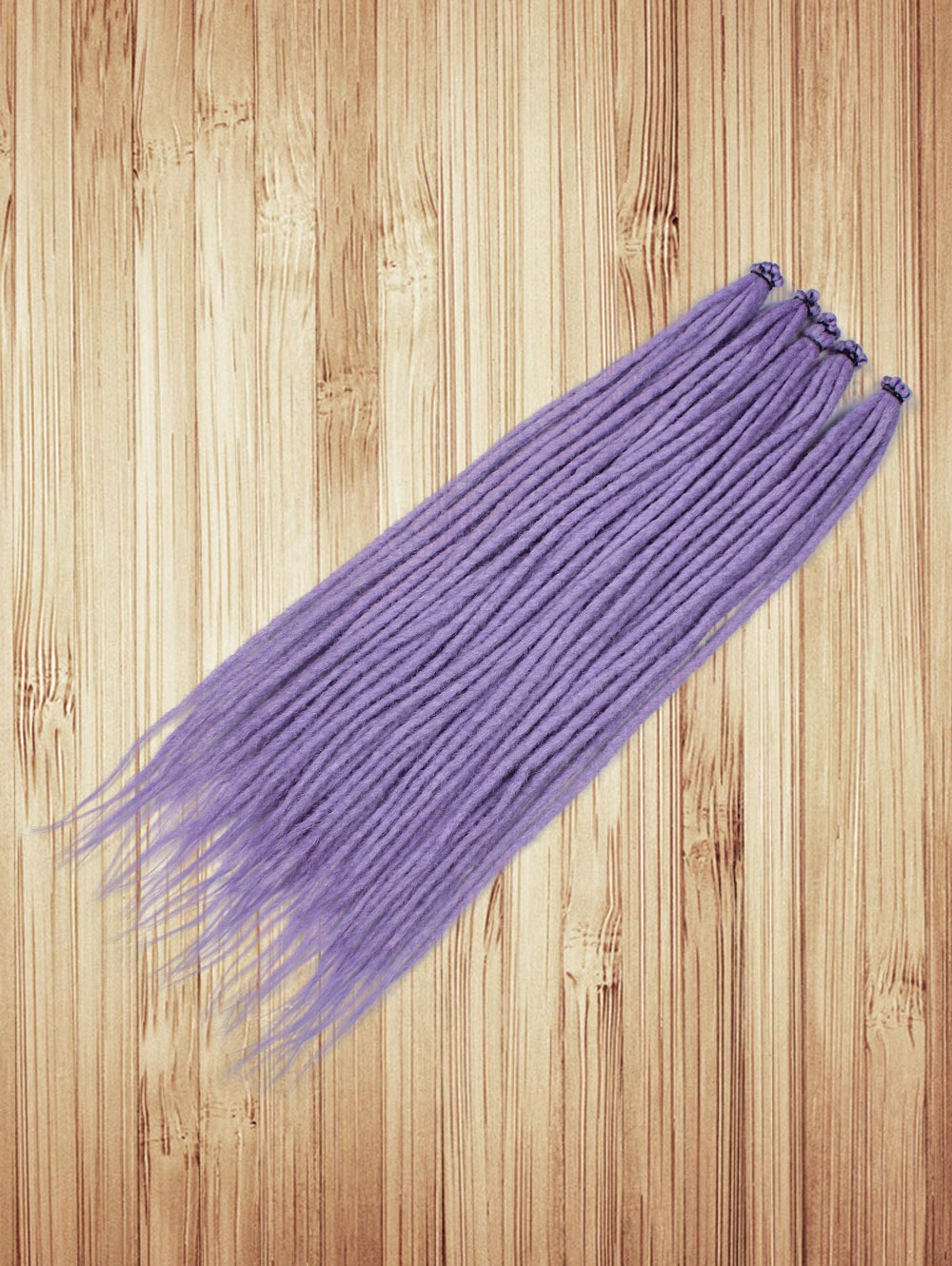 Lavender Purple Thin 0.6cm Synthetic Dreadlocks Extension